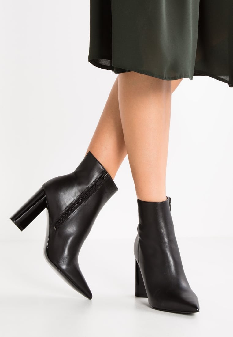 Black High Heel Dress Boots