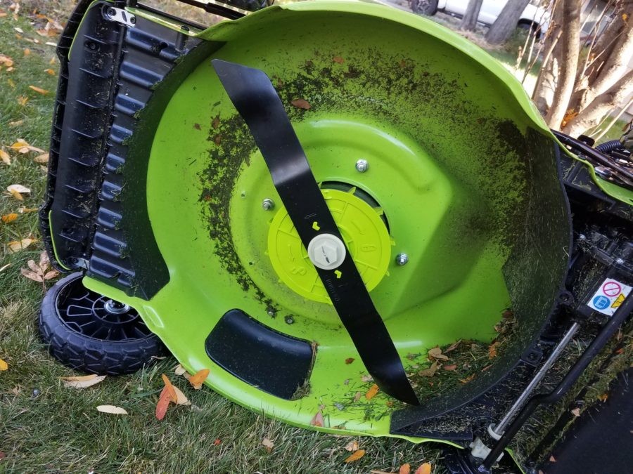 Lawm mower is excessively noisy and vibrates