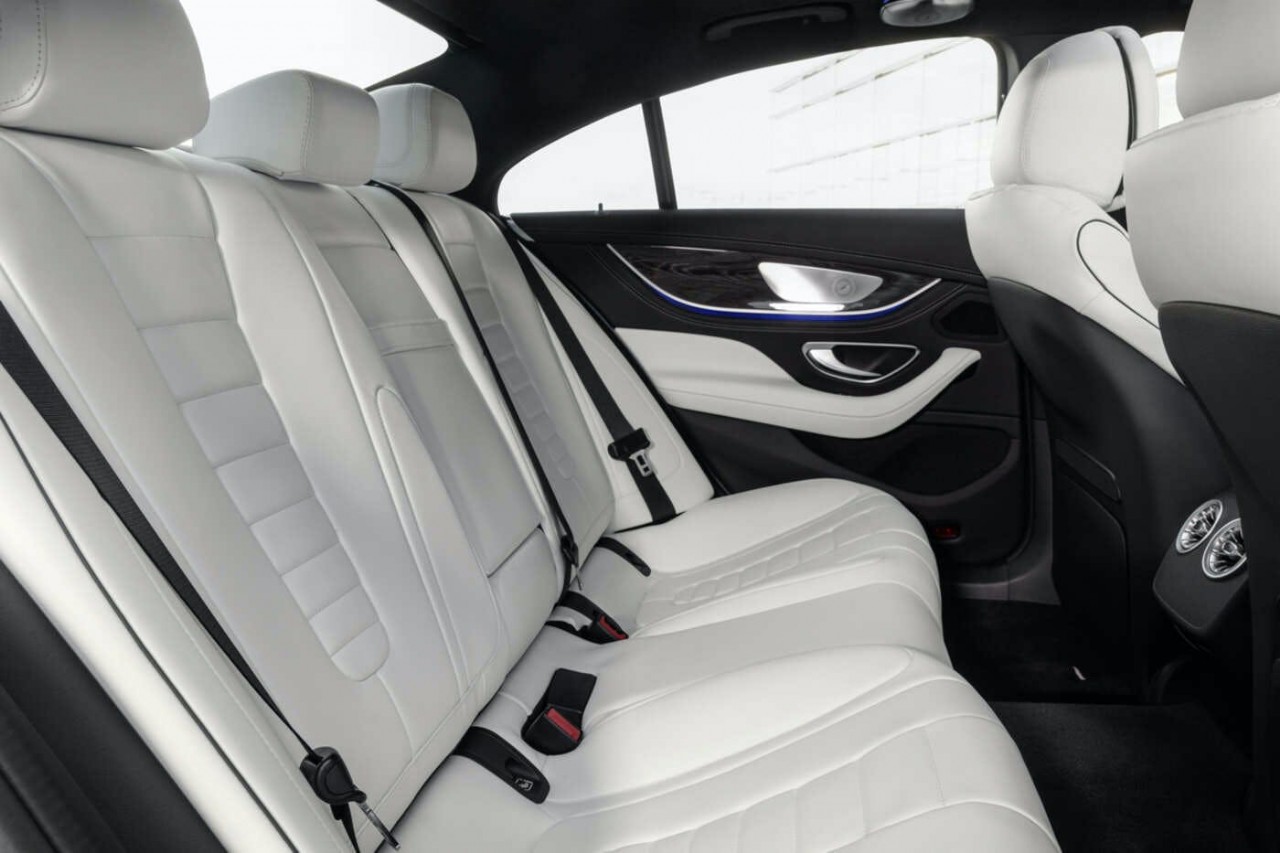 Mercedes Benz CLS class back seat