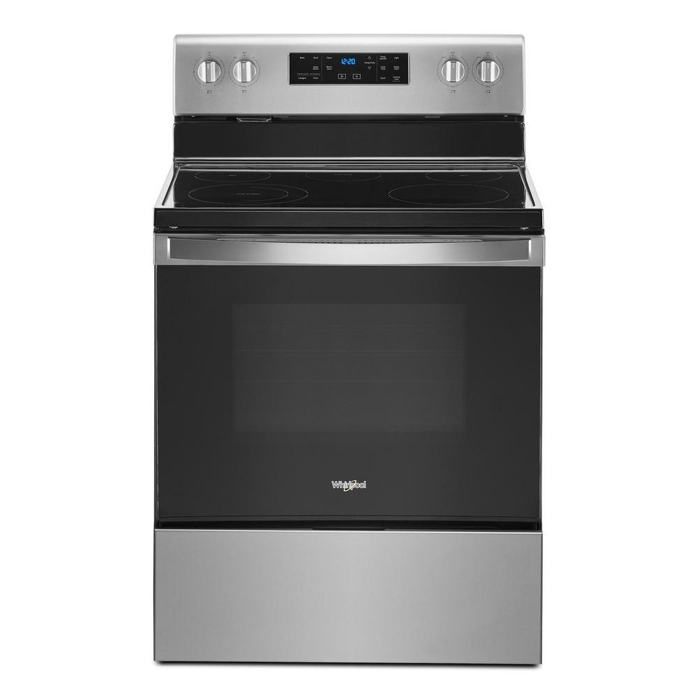 Whirlpool 30 in. 5.3 cu. ft. Electric Range with 5-Elements and Frozen Bake Technology